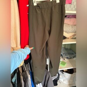 Lululemon joggers. Size 6. Olive green color.